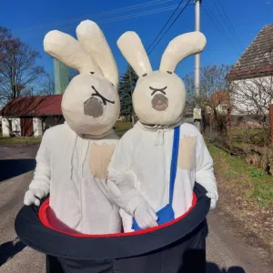 Výroba masopustních masek s Jarkou Zemanovou