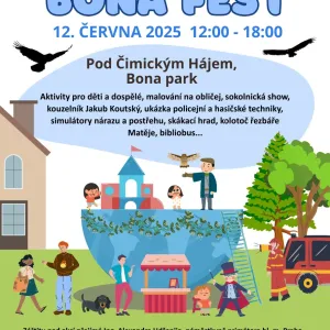 Bona Fest 2025: Kouzla, hasiči i kolotoč pod Čimickým hájem