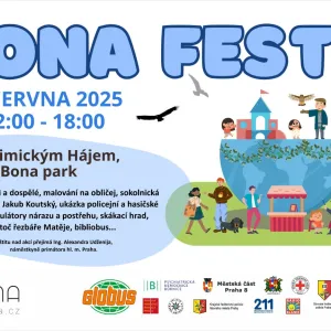 Bona Fest 2025: Kouzla, hasiči i kolotoč pod Čimickým hájem