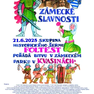 Půtovy zámecké slavnosti v Kvasinách: bitva, rytíři, ohně i metal