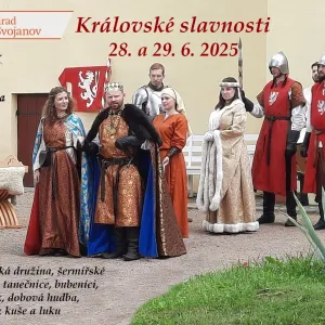 Královské slavnosti ovládnou hrad Svojanov!