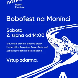 Nová bobová dráha na Monínci!