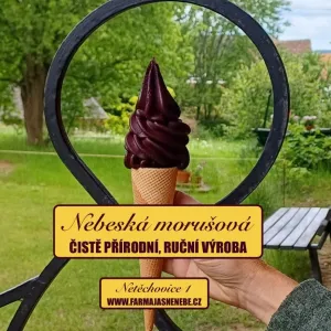 Nebeská zmrzlina a farmářské speciality z Netěchovic