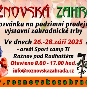 Skvělá atmosféra Rožnovské zahrady láká i letos podzimními barvami
