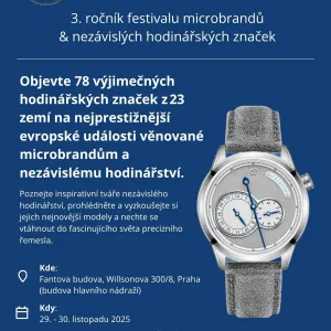Mikrosvět hodinek: Ondřej Vyslotský o vášni, která se mění v umění