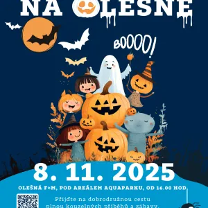 Strašidla a dýně se vrací na přehradu Olešná