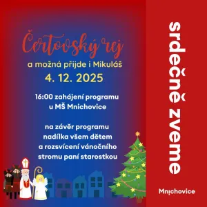 Když se v Mnichovicích rozzlobí čerti – pekelně zábavný rej pro malé i velké