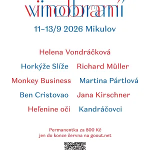 Pálavské vinobraní láká na hvězdy, řemesla i levnější vstupenky