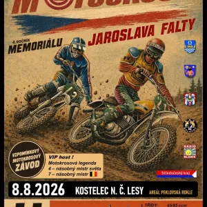 Motokrosová legenda znovu ožije. Memoriál Jaroslava Falty nabídne závody, hvězdy i show pro celou rodinu