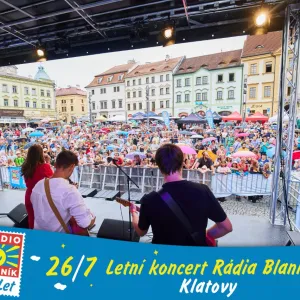 Těšte se už na Letní koncerty Rádia Blaník 2025!