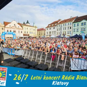 Těšte se už na Letní koncerty Rádia Blaník 2025!