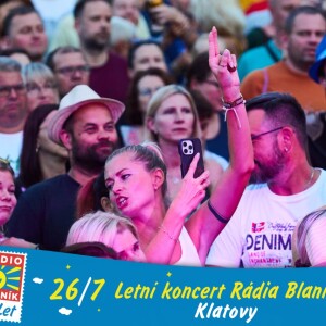 Těšte se už na Letní koncerty Rádia Blaník 2025!