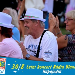 Těšte se už na Letní koncerty Rádia Blaník 2025!