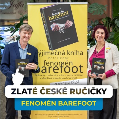 Fenomén barefoot: Český průkopník Petr Exnar a jeho kniha o bosém chození