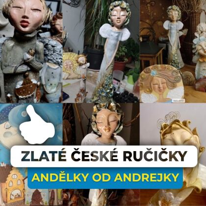 Andrea Máchová – výtvarnice, zmrzlinářka i tvůrkyně andělek