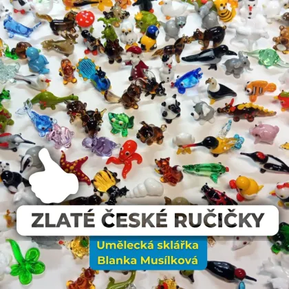 Skleněné kouzlení Blanky Musílkové: Od malby ke křehké kráse ohněm