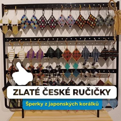 Šperky z miniaturních korálků