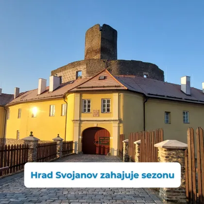 Hrad Svojanov otevírá novou sezónu 1. března.