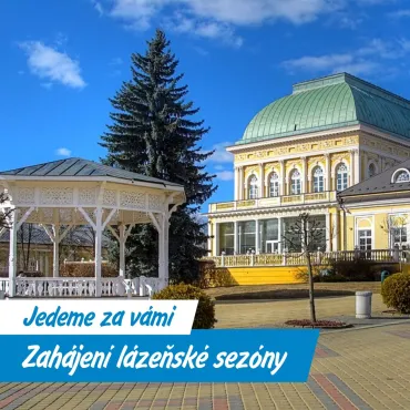 Františkovy Lázně zvou: Slavnostní zahájení lázeňské sezóny 2025