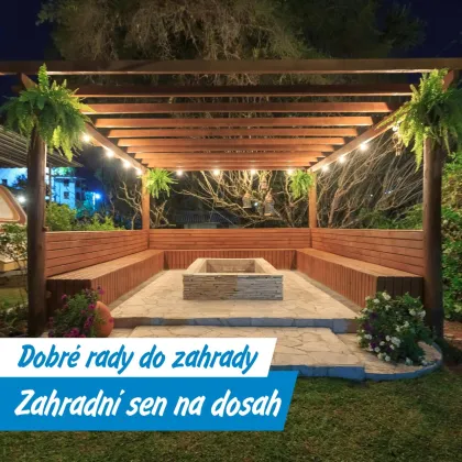 Pergola bez povolení? Poradíme, jak na to – a co vám pomůže postavit ji svépomocí