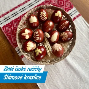 Kraslice ze slámy a betlémy ze dřeva: Manželé Hrabovští tvoří srdcem i rukama