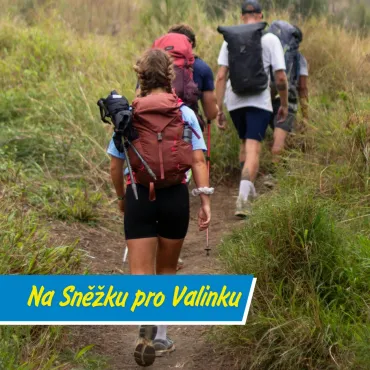 Srdcem na vrchol: Výstup na Sněžku pro Valinku