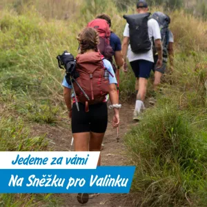 Srdcem na vrchol: Výstup na Sněžku pro Valinku