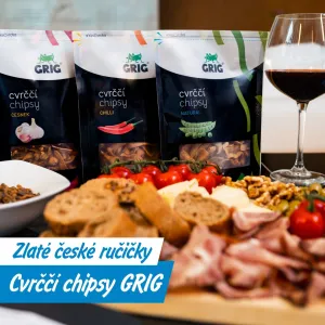 Cvrček místo řízku? Češi mění jídelníček i díky firmě GRIG