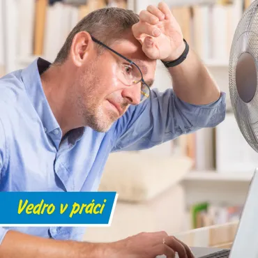 Vedro v kanceláři: Co pomáhá, když klimatizace nestačí