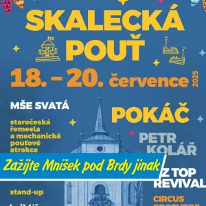 Skalecká pouť v Mníšku: Léto plné hudby, tradic a radosti