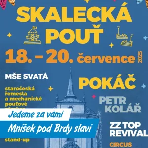Skalecká pouť v Mníšku: Léto plné hudby, tradic a radosti
