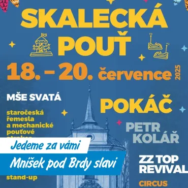 Skalecká pouť v Mníšku: Léto plné hudby, tradic a radosti