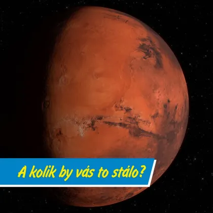 Můžete si doma vystavit kus Marsu?