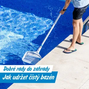 Jak mít i v parném létě křišťálově čistý bazén? Stačí pár chytrých triků