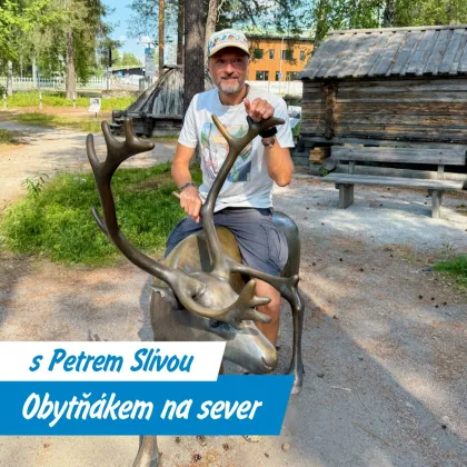 Petr Slíva už nikoliv na Lofotech, ale v Laponsku u Sámů