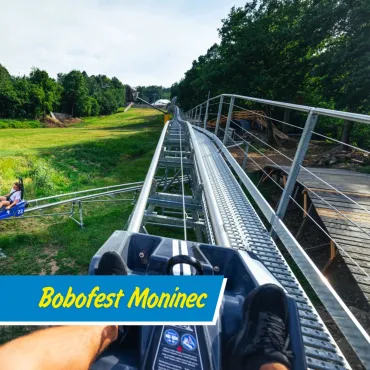 Nová bobová dráha na Monínci!