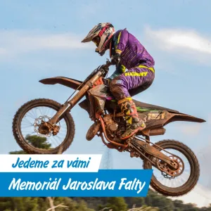 Memoriál Jaroslava Falty nabídne motokrosovou show i vzpomínku na legendu