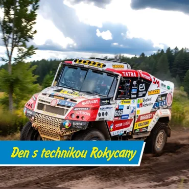 Den s technikou v Rokycanech: tanky, parašutisté i dakarský speciál