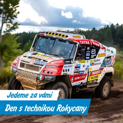 Den s technikou v Rokycanech: tanky, parašutisté i dakarský speciál