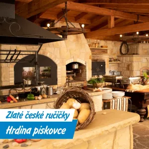 Zahradní kuchyně z labského pískovce: český originál, který vydrží generace