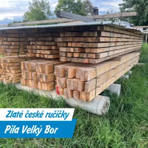 Rodinná pila z Velkého Boru: místo, kde se dřevo zpracovává srdcem