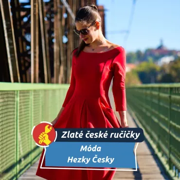 Petra Hořejší šije módu hezky česky