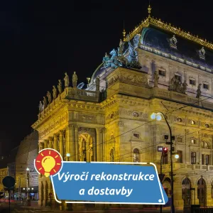Výročí rekonstrukce Národního divadla - a rekonstrukce nová