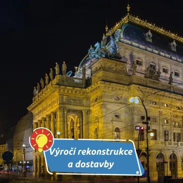 Výročí rekonstrukce Národního divadla - a rekonstrukce nová