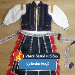 Hana Kršková: „Vyšívání krojů mě uklidňuje, i když je to práce na roky“