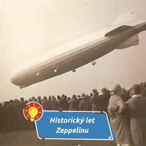 Poprvé vzducholodí přes Atlantik