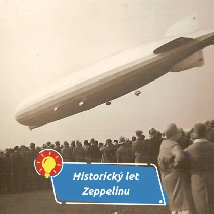 Poprvé vzducholodí přes Atlantik