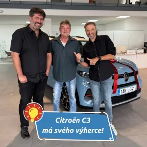 Předali jsme Citroën C3 na celý rok!