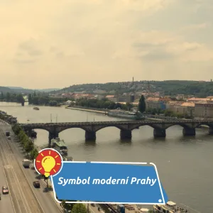 Meziválečný klenot nad Vltavou
