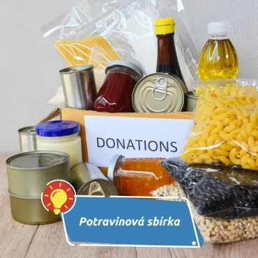 Velká podzimní sbírka potravin pomůže doplnit prázdné sklady